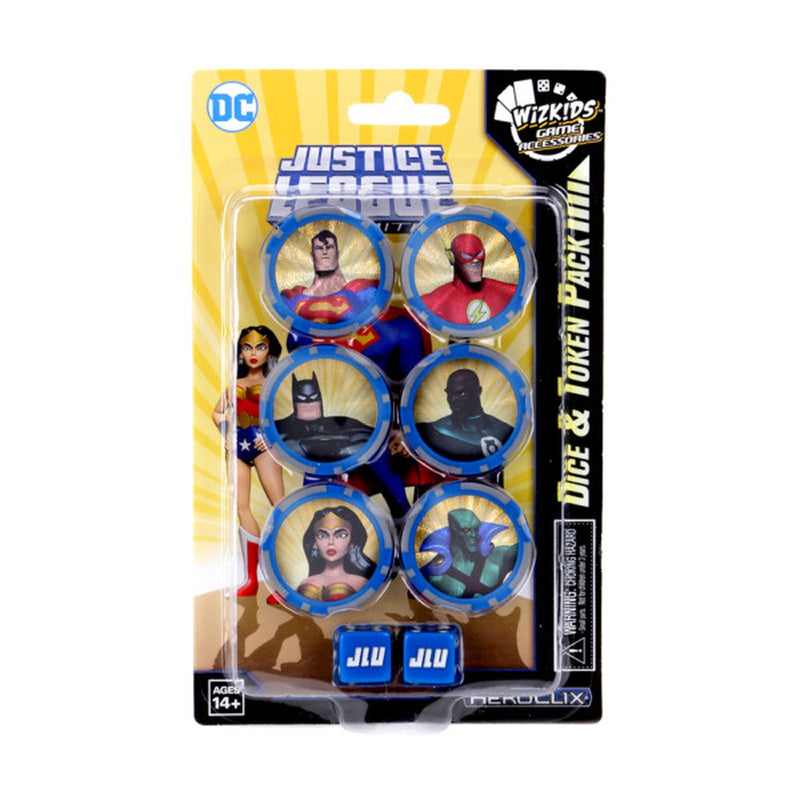 Justice League Unlimited Dice and Token Set