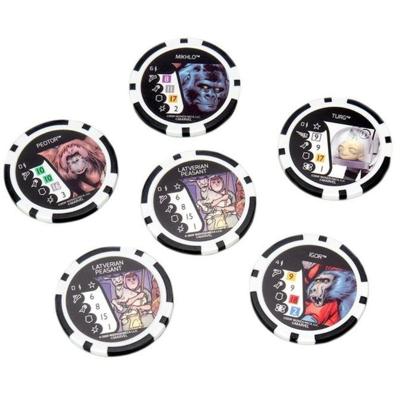 Fantastic Four Future Foundation Dice and Token Pack