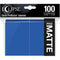Eclipse Matte Standard Sleeves: Pacific Blue (100)