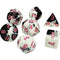 Lab Dice 4 Gemini: Poly Black-White/pink (7)