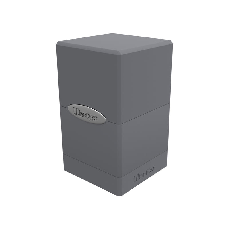 Satin Tower Deck Box: Smoke Grey