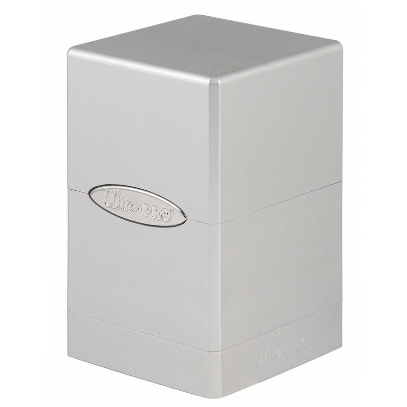 Satin Tower Deck Box: Silver