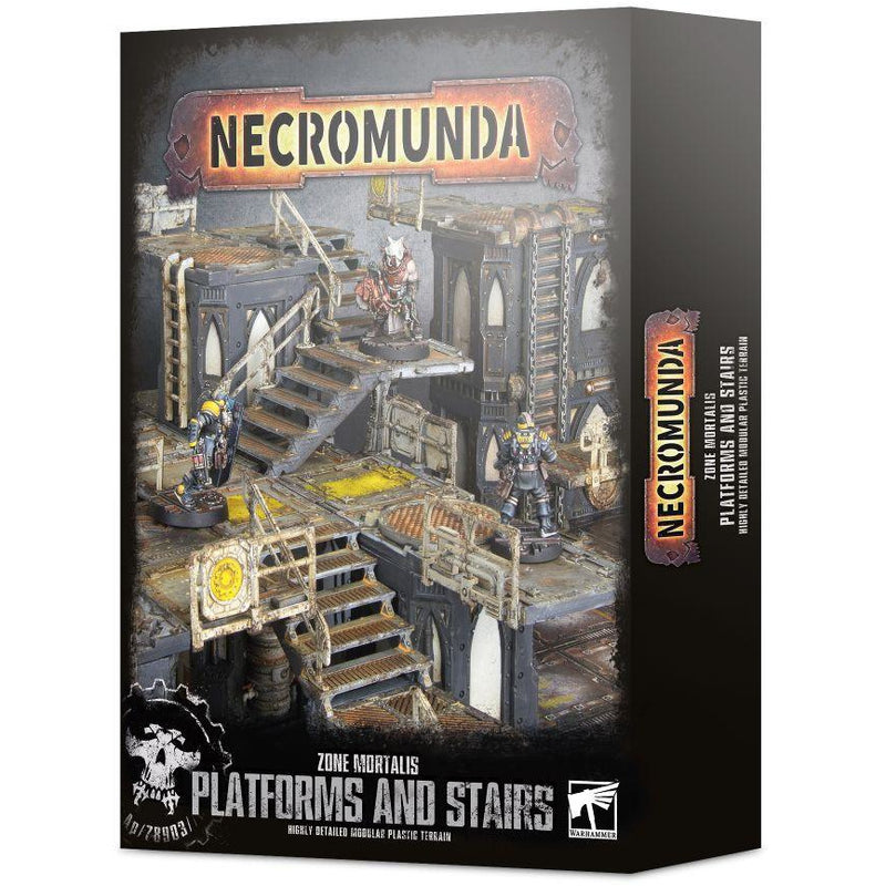 Necromunda Zone Mortalis Platforms and Stairs