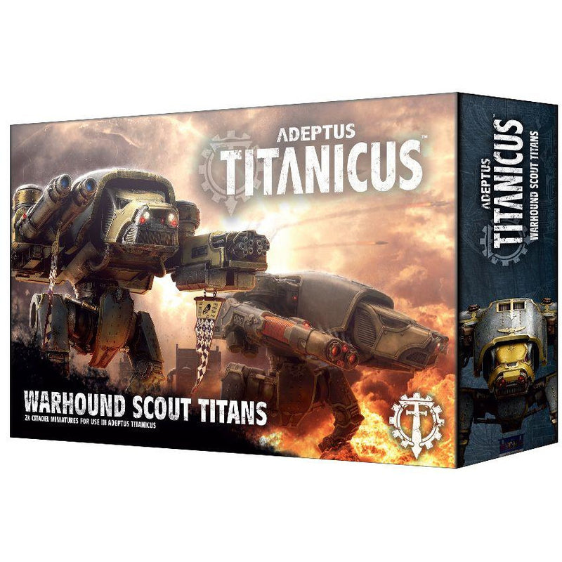 Adeptus Titanicus: Warhound Scout Titans (OOP)