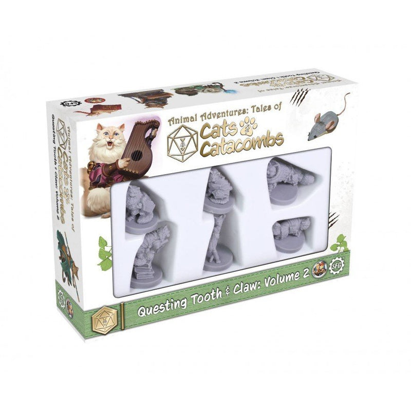 Cats & Catacombs Questing Tooth & Claw Volume 2