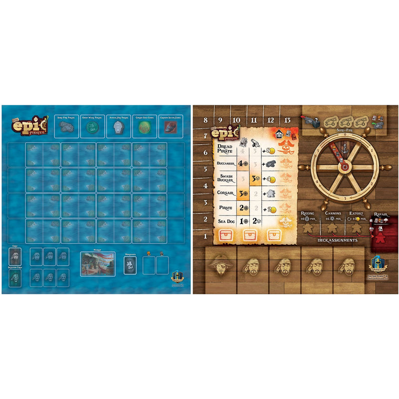 Tiny Epic Pirates: Player Mat Sets