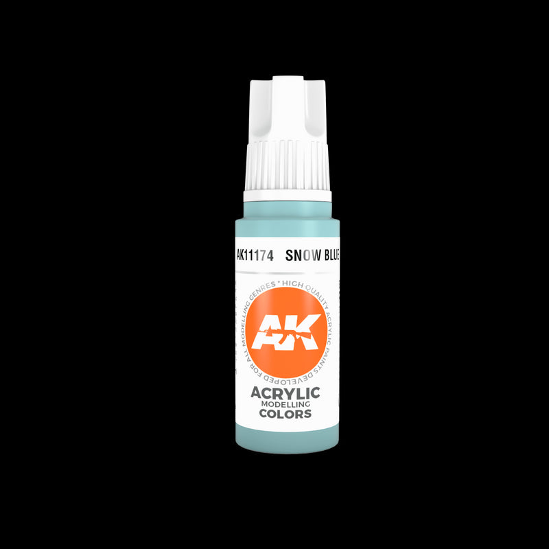 AK-Interactive: Acrylic - Snow Blue (17ml)