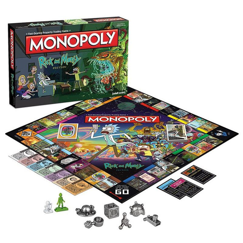 Rick and Morty Monopoly OOP