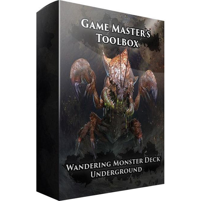 Game Masters Toolbox: Wandering Monster Deck - Underground