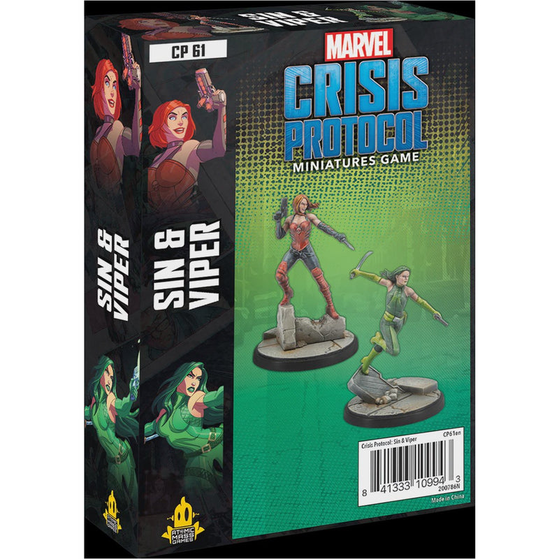 Marvel Crisis Protocol: Sin and Viper ***