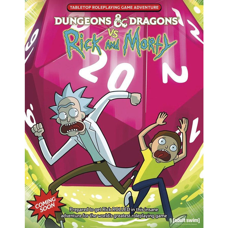 Dungeons & Dragons vs. Rick and Morty - Tabletop RPG (No Discounts) OOP