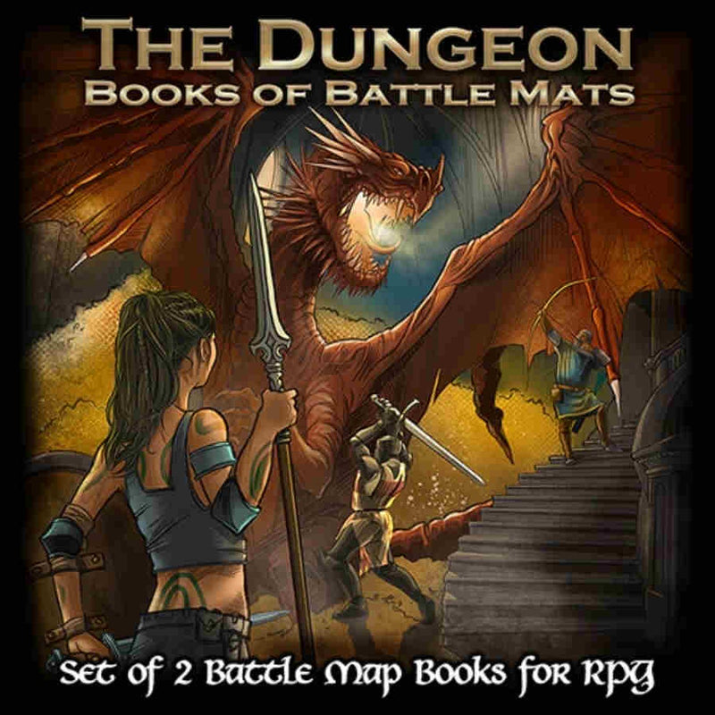 The Dungeon Books of Battle Maps