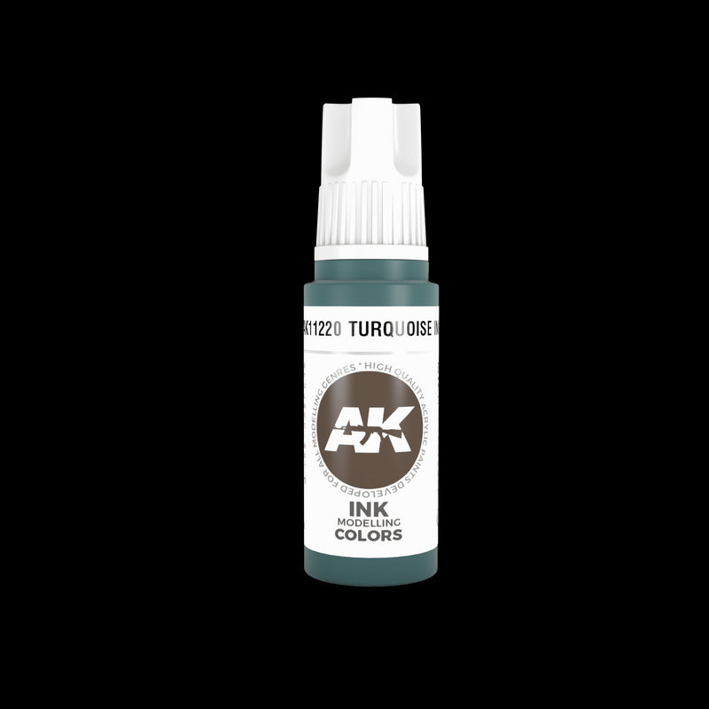 AK-Interactive: Turquoise Ink (17ml)