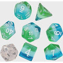 RPG Dice Set (7): Blue Hawaiian