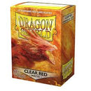 Dragon Shields: Clear Matte Red (100) OOP