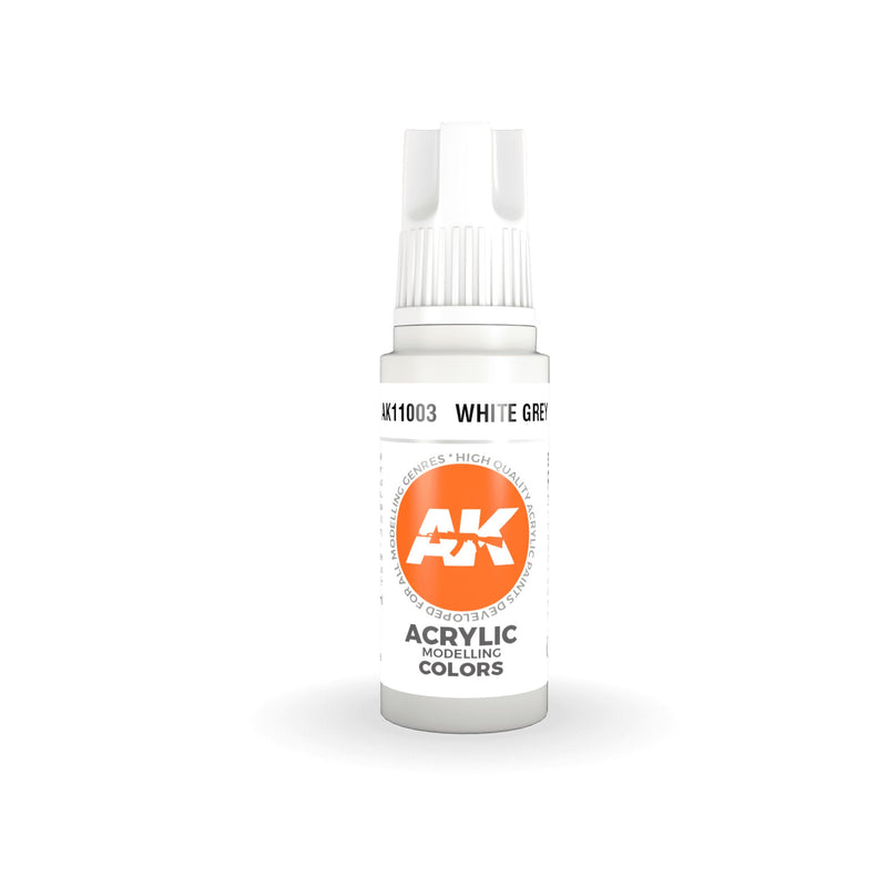 AK-Interactive: Acrylic - White Grey (17ml)