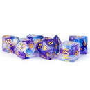 Unicorn Resin 16mm Polyhedral Dice Set: Midnight Fantasy (7)