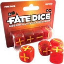 Fate Core RPG: Fate Dice - Fire (4)