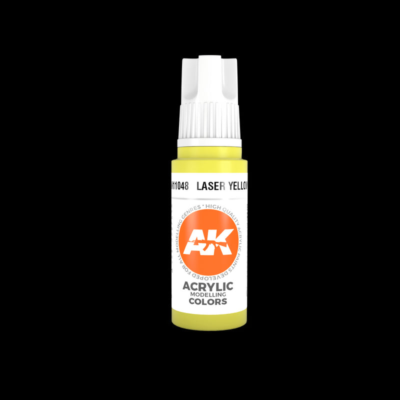 AK-Interactive: Acrylic - Laser Yellow (17ml)