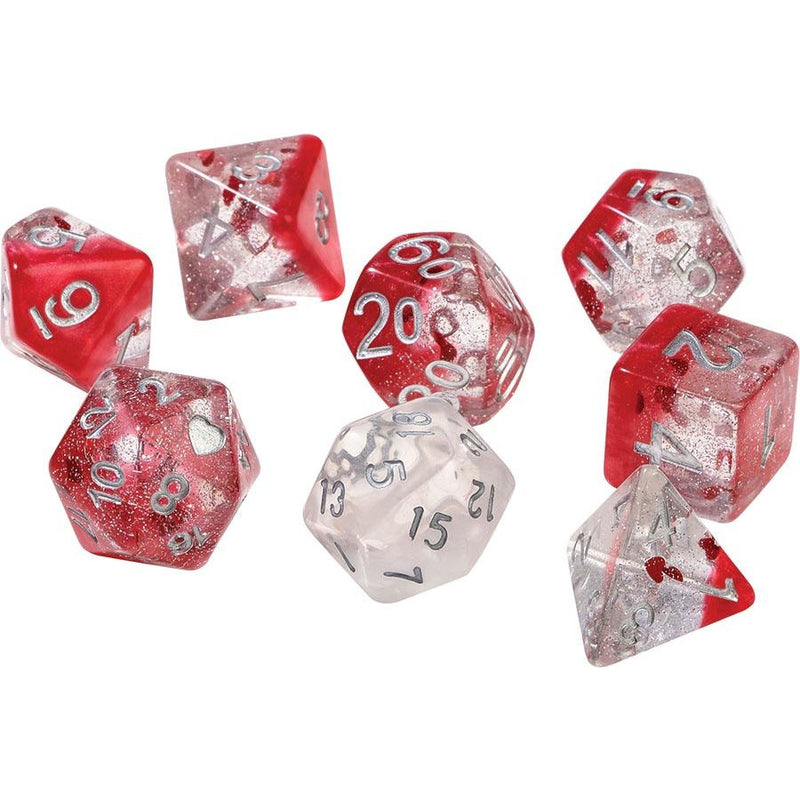 RPG Dice Set (7): Hearts