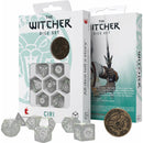 The Witcher Dice Set: Ciri - The Lady of Space (7 + coin)