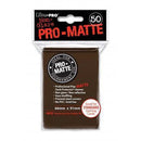 Card Sleeves (50): Pro-Matte Brown