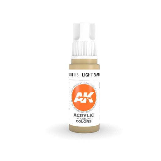 AK-Interactive: Acrylic - LIGHT EARTH (17ml)