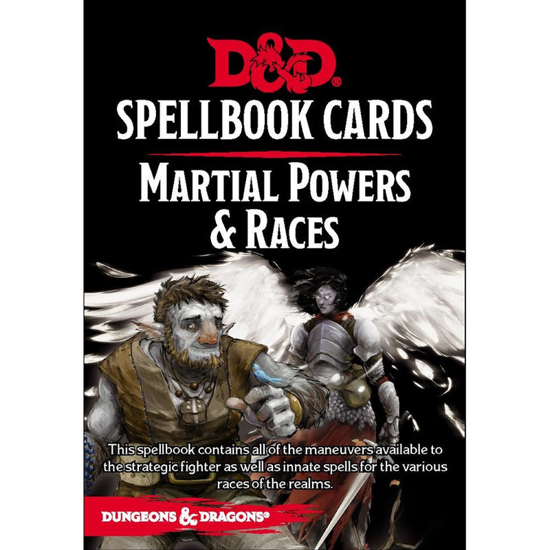 Spellbook Cards  Martial Powers & Races Deck (61 cards)