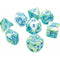 Lab Dice 5 Festive: Poly Garden/blue (7)