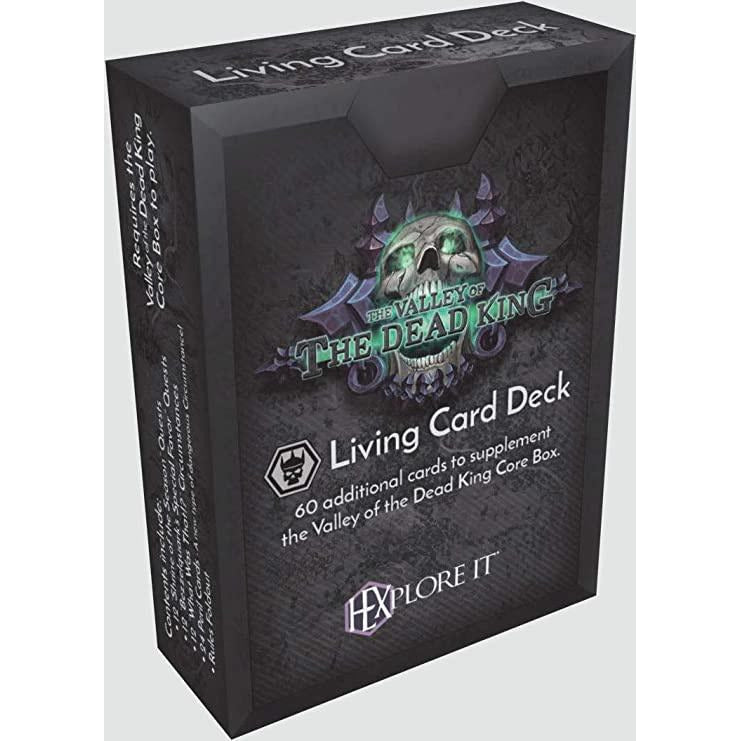 HEXplore It: The Valley of the Dead King Living Card Deck
