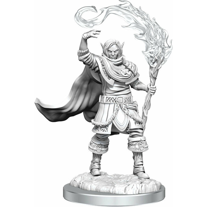 Nolzur`s Marvelous Unpainted Miniatures: Elf Cleric Male (W16)