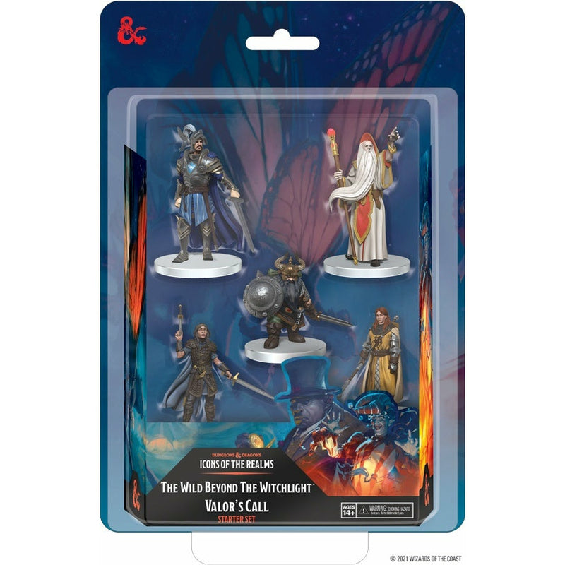 Icons of the Realms Set 20 The Wild Beyond the Witchlight - Valor`s Call Starter Set