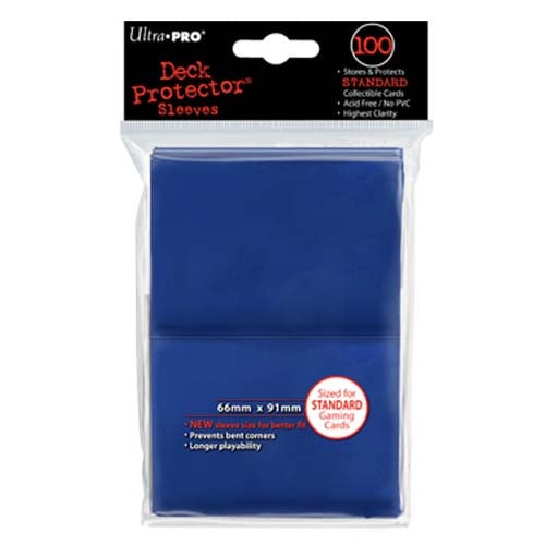 Card Sleeves (100): Pro-Gloss Blue