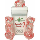 Polyhedral Dice: Diffusion Candy Cane Set of 7