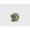 Blue with Gold Font D20