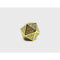 Silver with Gold Font D20