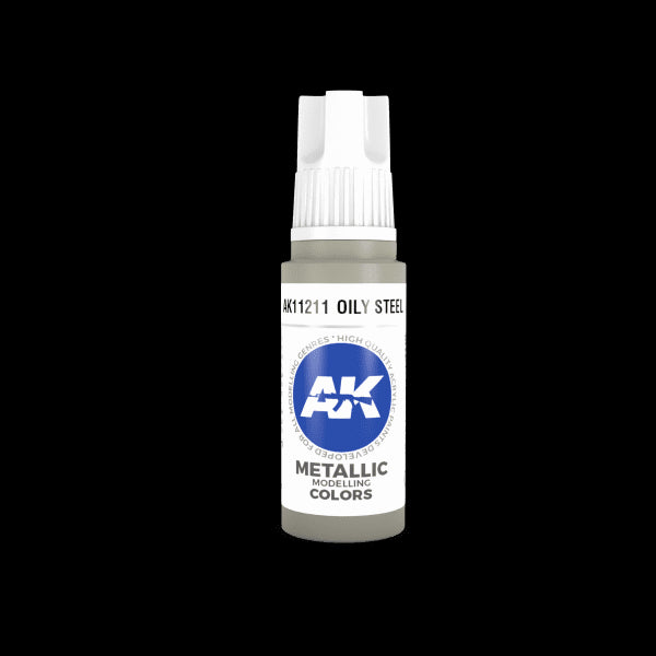 AK-Interactive: Oily Steel (17ml)