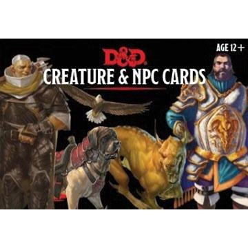 Creatures & NPC Cards (182 cards)