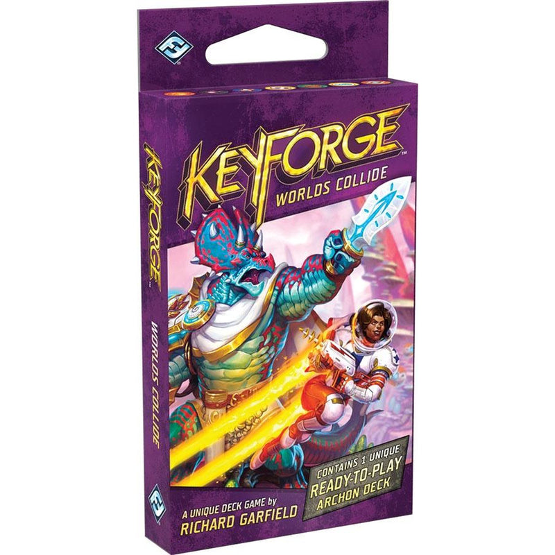 KeyForge: Worlds Collide Deck Display (12) ***