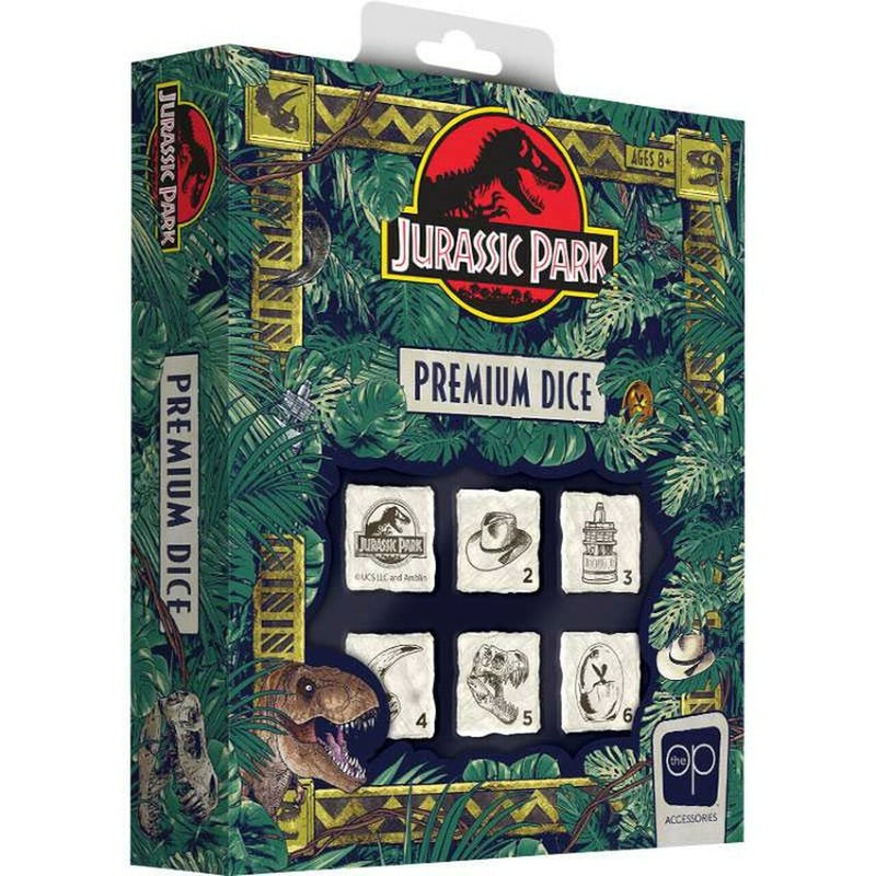 Dice Set: d6 Jurassic Premium (6) OOP