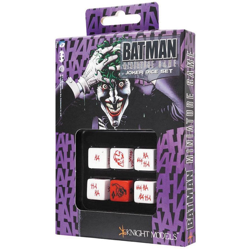 Batman Miniature Game: D6 Joker Dice Set (6)