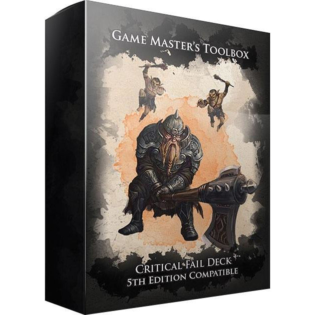 Game Masters Toolbox: Critical Fail Deck