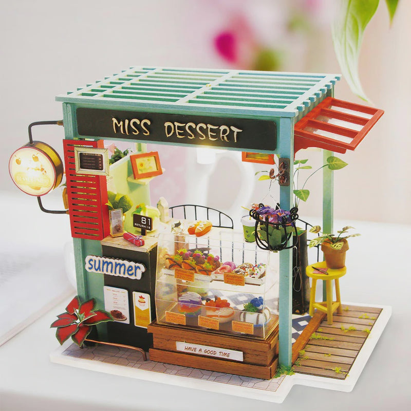 Miniature House Kit: Ice Cream Station