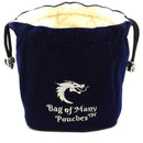 Bag of Many Pouches RPG DnD Dice Bag: Blue
