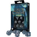 Call of Cthulhu: Dice Set Abyssal/White (7)