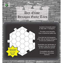 Hexagon Game Tiles 6" Pack of 33