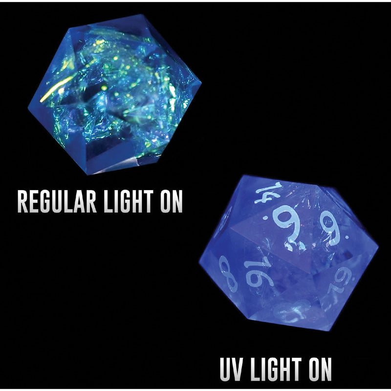 RPG Dice Set (7): Cloak & Dagger - Blue