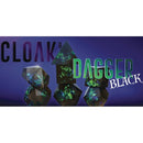 RPG Dice Set (7): Cloak & Dagger - Black