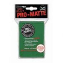 Card Sleeves (50): Pro-Matte: Green