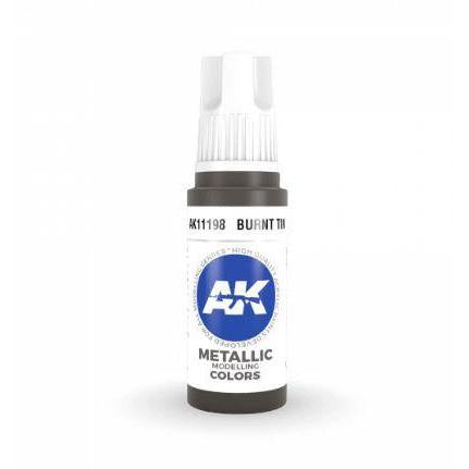 AK-Interactive: Acrylic - Burnt Tin (17ml)